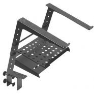 ROCKDALE LS600 настольная подставка под ноутбук (р-р 27х27,5 см), с полкой, выс 20 см, металл
