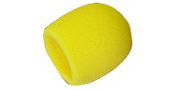 SHURE A58WS-YEL поролоновая ветрозащита для микрофонов PG48/58, SM48/58, Beta58A, 565SD (желтая)