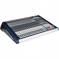 Soundcraft GB4-16 микшер 16 моно, 2 стерео, 8 Aux, 4 подгруппы, матрица 7x4, TRS директ-выходы на каждом моно канале