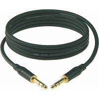 KLOTZ B3PP1-0200 готовый инструментальный кабель, балансный, длина 2 метра, разъемы KLOTZ Stereo Jack, цвет черный