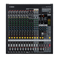 Yamaha MGP16X  микшерный пульт,8-10мик/лин.моно+4стерео.2AUX,4GROUP, 2 FX,PFL, инсертI/O, 4компресс.