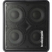 TC ELECTRONIC RS410 басовый кабинет 600 ватт, 8 Ом, 4х10' Eminence custom, 33 мм ВЧ твитер Eminence