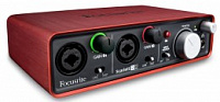 Focusrite Scarlett 2i2 2nd Gen  USB аудиоинтерфейс, 2 входа/2 выхода.