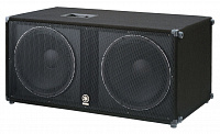 Yamaha SW218V  пассивный сабвуфер, 1200Вт, 4Ohm, 132 дБ, 2x18", карпет