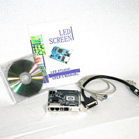 Involight LED Cont300 - Компьтерная плата (PCI) управления панелями LED SCREEN 45, СD c ПО
