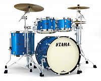 TAMA MR42TZS-VBL STARCLASSIC MAPLE FEAT. DURACOVER WRAPS ударная установка из 4-х барабанов, цвет 'Винтажный синий блеск', клён