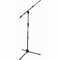 QUIK LOK A304 BK EU телескопическая микрофонная стойка 'журавль', высота 96-158 см., длина журавля 56-102 см., цвет черный