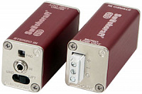 SWITCHCRAFT AudioStix 319 адаптер stereo mini jack на mono XLR male, регулятор громкости, заземление, сталь, красный