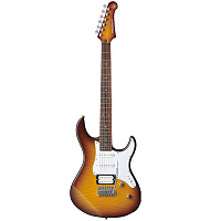 Yamaha PACIFICA 212VFM TBS  электрогитара, HSS, Push-Pull, цвет Flamed Maple Tobac