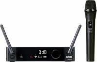 AKG DMS300 Vocal Set цифровая радиосистема с ручным передатчиком с динамическим капсюлем P5, диапазон 2,4ГГц