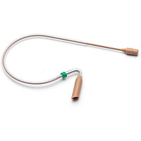 SHURE WCE2LT конденсаторный гиперкардиоидный миниатюрный ушной микрофон, разъем TA4F, цвет прозрачный телесный