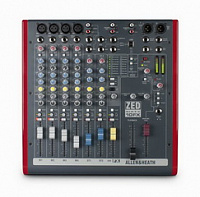 ZED60-10FX / Микшерный пульт 4 микр./лин. входа, 2 стерео, 60мм фейдеры, USB/ ALLEN&HEATH