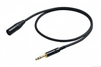 Proel CHL230LU10 - микрофонный кабель 6.3 джек стерео <-> канон XLR М (папа) 10м