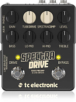 TC ELECTRONIC SPECTRADRIVE напольный предусилитель для бас-гитары / директ бокс / овердрайв