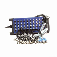 KLOTZ TL2U328X50 TrueLink EcoLine мультикор 32 входа, 8 выходов, разъемы Neutrik XLR F/Amphenol XLR M, корпус металл, длина 50