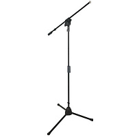 QUIK LOK A512 BK EU телескопическая микрофонная стойка типа журавль на треноге, высота 100-176 см, длина журавля 80 см, чёрн
