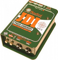 Radial JDI (MK3)  пассивный директ бокс с трасформатором Jensen, вход TRS, выход  XLR