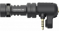 RODE VideoMic ME Компактный TRRS кардиоидный микрофон для iOS устройств и смартофонов (Apple iPhone и iPad). 3.5mm выход для наушников