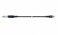 QUIK LOK AD15-5K компонентный кабель, 5 метров, разъёмы Mono Jack Male - RCA Male (1/4' MALE - RCA MALE)