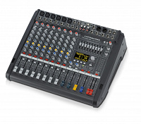 Dynacord POWERMATE 600-3 микшерный пульт со встроенным усилителем, 4 Mic/LIne + 4 Stereo, FX-процессор, 2 x 1000 Вт @ 4 Ом