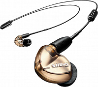 SHURE SE535-V+UNI-EFS наушники внутриканальные (наушники вставные), три драйвера, цвет 'сияющий красный'