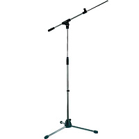 Proel PRO200BK - профессиональная микрофонная стойка, тренога, телескопический журавль