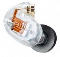 Shure SE425-CL  Ушные телефоны с отсоединяемым кабелем, цвет прозрачный