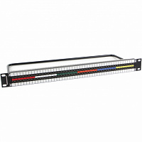 SWITCHCRAFT MMVP48K175T видео патчбэй 1RU, 2x48, normalled, terminated