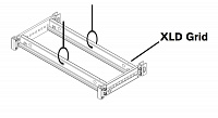 Electro-Voice XLD GRID рама для массива XLD, алюминий, до 16 элементов XLD281 или XS312