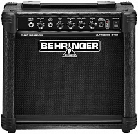 BEHRINGER BT108 2-канальный басовый комбо усилитель с моделированием лампового звучания, 15 Вт, громкоговоритель 8'