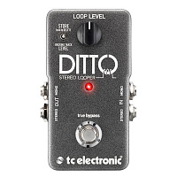 TC ELECTRONIC DITTO STEREO LOOPER педаль стерео лупер для гитары, запись до 5 минут