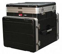GATOR GRC-10X8 - рэковый кейс,пластик,черный,10U верх, 8U низ, легкий доступ к кабелям
