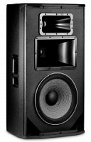 JBL SRX835P активная трёхполосная АС, 15"+8"(рупор)+1,4"(мембрана 3"), усилители Crown DriveCore D-класса, пиковая мощность 2000Вт