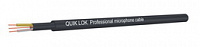 QUIK LOK CM675 RED профессиональный микрофонный кабель 2 x 0.22 mm², d=6.3mm, бухта, красный (цена за метр)