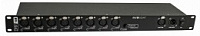 Involight DMXS8 - Сплиттер DMX сигнала, 1 вход XLR, 8 выходов XLR, гальваническая развязка