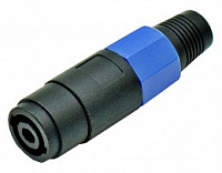 Invotone SPK4F - разъем Speaker Connector, кабельный мама,  4pin,  корпус пластик