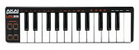 AKAI PRO LPK25, портативная USB/MIDI-клавиатура, 25 чувствительных мини-клавиш, арпеджиатор, кнопка сустейна, питание по USB