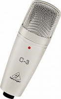 Behringer C-3  Студийный конденсаторный микрофон с большой диафрагмой и переключаемой диаграммой нап