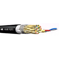 KLOTZ PL22Y16 кабель мультикора 16 пар, AWG 247, структура 7х0,2 мм, оболочка ПВХ, чёрная