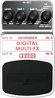 Behringer FX600 - Педаль цифровых стерео мультиэффектов ( фленджер, хорус, фейзер и т.п.)