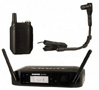 SHURE GLXD14RE/B98 Z2 2.4 GHz рэковая цифровая радиосистема GLX-D Advanced с микрофоном BETA 98 для духовых