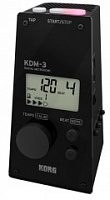 KORG KDM-3-BK цифровой метроном, цвет черный