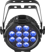 CHAUVET-DJ SlimPAR Pro H USB светодиодный прожектор направленного света типа LED PAR 12x10Вт RGBWA+UV - DMX, D-Fi, ИК управление