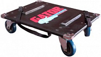 GATOR GA-100 - тележка для транспортировки рэков, на колесах, 2 ремня