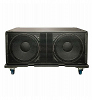 GP218-sw / Сабвуфер  2х18"; 1700Вт; 31,4Hz - 240Hz; 140.5дБ, 508 x 1198 x 762 мм, 86.6 кг / QSC
