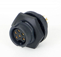 SWITCHCRAFT EN3P10F26X панельный разъем EN-3, папа, 10 пин, 26 AWG, RoHS и IP68 NEMA 250 (6P) серт.