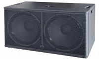Invotone DSX218SA - активный сабвуфер , 2х18" , 2000 Вт, класс D, 35 Гц - 120 Гц, 133 дБ SPL