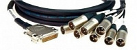 KLOTZ TAN08DM05 мультикабель 5 м, D-Sub25 - 8 XLR Neutrik Male