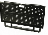 QUIK LOK DJ233 складной стол для DJ, выс. 64-75-86-97 см, перфорированный стол 100Х49 см, вес 12,5 кг