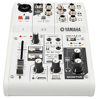 Yamaha AG03  многоцелевой 3-канальный микшер с USB-аудиоинтерфейсом